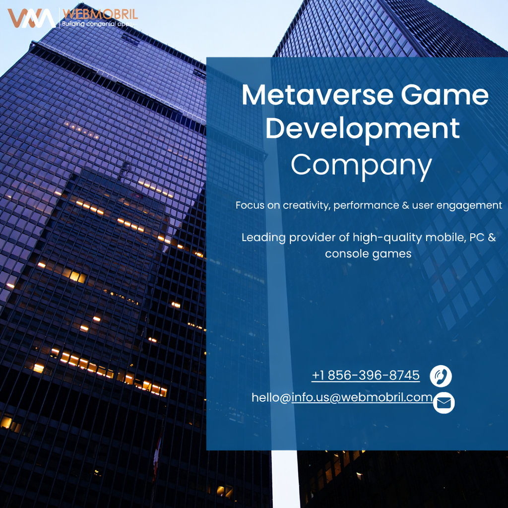 Top Metaverse Game Development Company | WebMobril